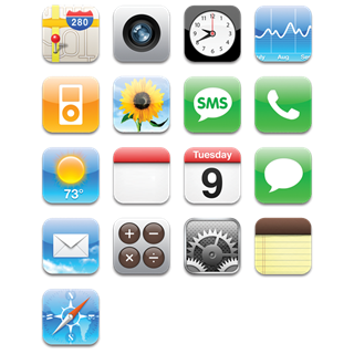 iPhone icon packages