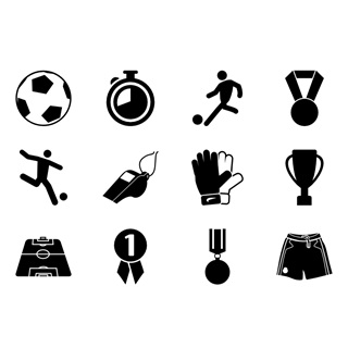 Football icon packages