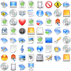 World of Aqua: CandyBar icon packages