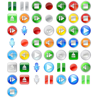 Play Stop Pause icon packages