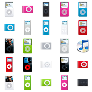 iPod icon packages
