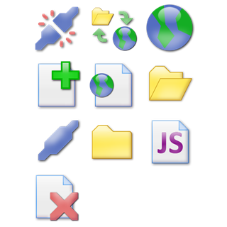 Toolbar Icons 2 BY Ruby Softwar icon packages