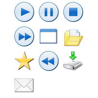 Toolbar Icons 6 BY Ruby Softwar icon packages