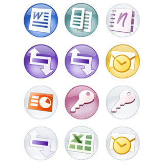 Microsoft Office 2007 Orbs icon packages