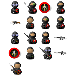 Elite Soldiers icon packages