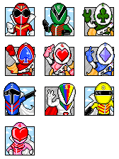 Sentai icon packages