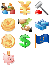Business Toolbar icon packages