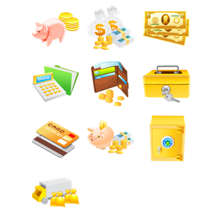 Money icon packages