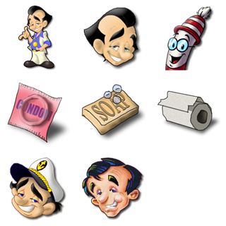 Larry Laffer icon packages