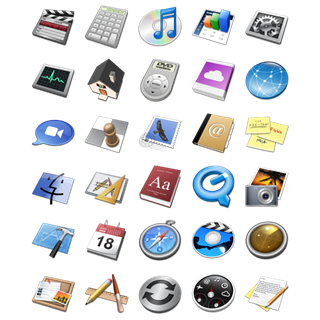 Mac 3D icon packages