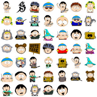 South Park icon packages