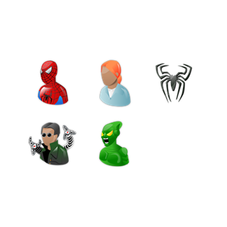 Spiderman icon packages