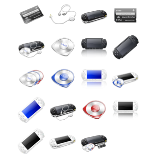 Playstation Portable icon packages