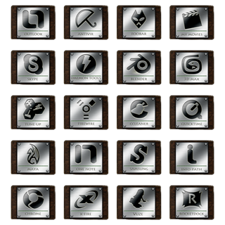 Wood And Metal 1 icon packages