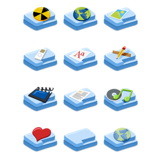 Fush Folders icon packages