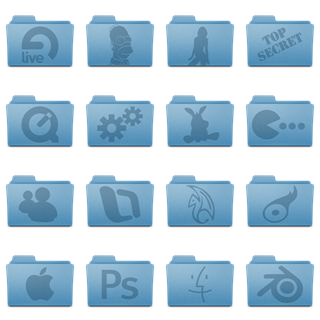 Leopard Extra Folder icon packages