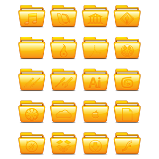 Mac Folders icon packages