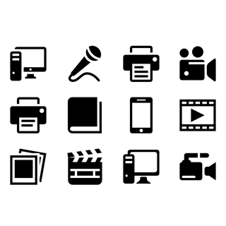 Simpleicon Multimedia icon packages