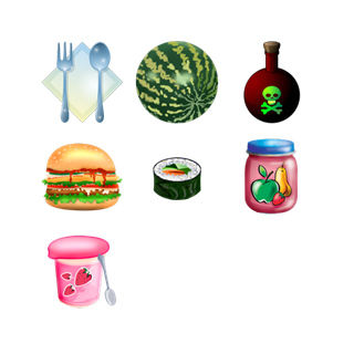 Food icon packages