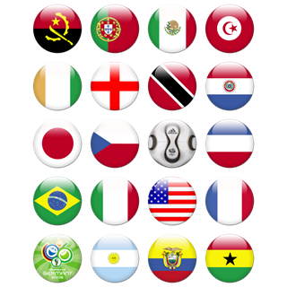 WORLD CUP FLAGS icon packages