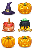 Spooktacular Halloween icon packages