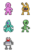 Aliens icon packages