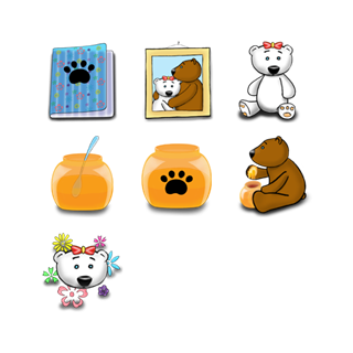 Teeny Bears icon packages