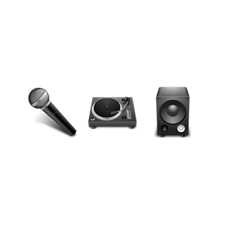 BE The DJ icon packages