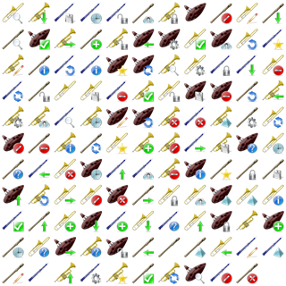 Wind Instruments icon packages