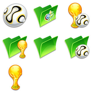 Comic World Cup icon packages