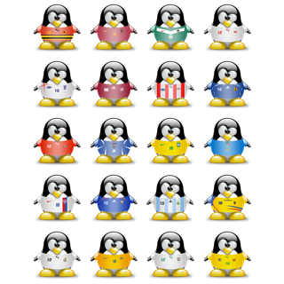WORLD CUP 2006 TUX icon packages