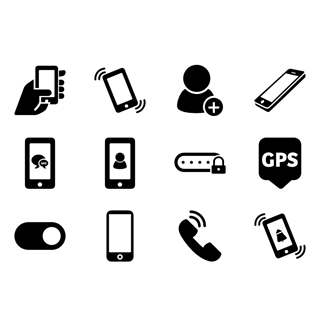 Phone Set Full icon packages