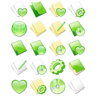 Green Ville icon packages