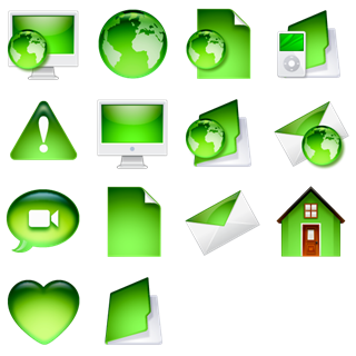 Green Ville 2 icon packages