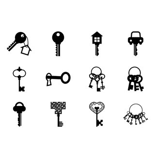 Keys icon packages