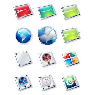 Assembly Line Computer icon packages