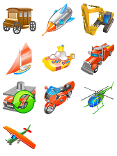Transport For Vista icon packages
