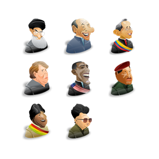 Political Characters I icon packages