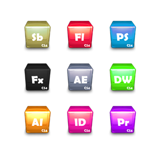 Adobe CS4 Suite icon packages