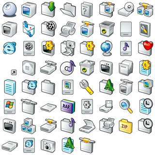 Smooth Metal icon packages