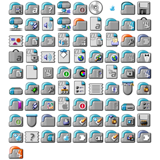 iBook OS icon packages