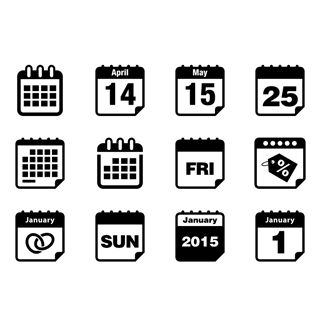 Calendar Icons icon packages