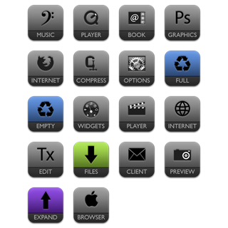iPhone Titan icon packages