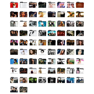 Music Artists 2 icon packages