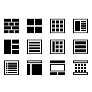 Layout Icons icon packages