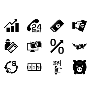 Money Pack 1 icon packages