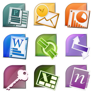 Microsoft Office Suite icon packages
