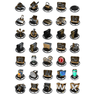Precious Metal icon packages