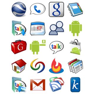 Simply Google icon packages