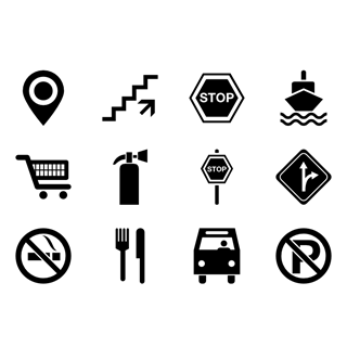Signals Set icon packages